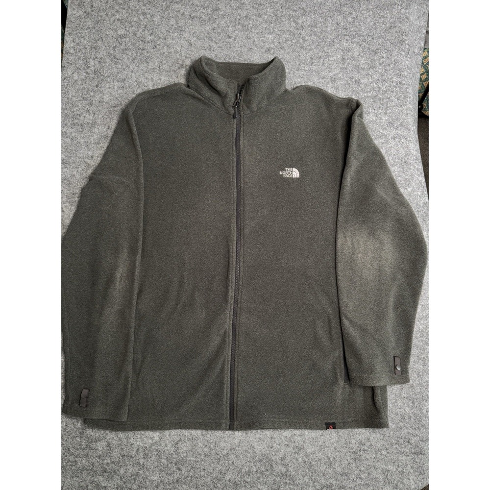 The North Face Men's Full Zip Fleece Gray Size XL - Picture 3 of 12